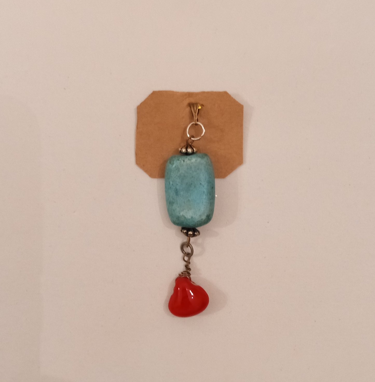 Painted Rock/Stone Necklace Pendant