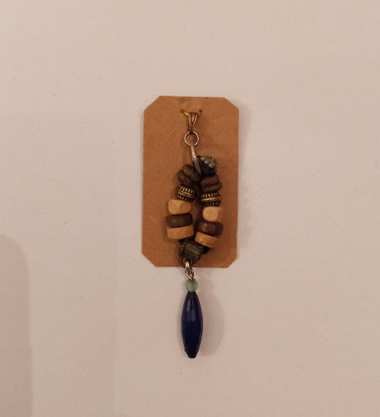 Bead/Wood Necklace Pendant