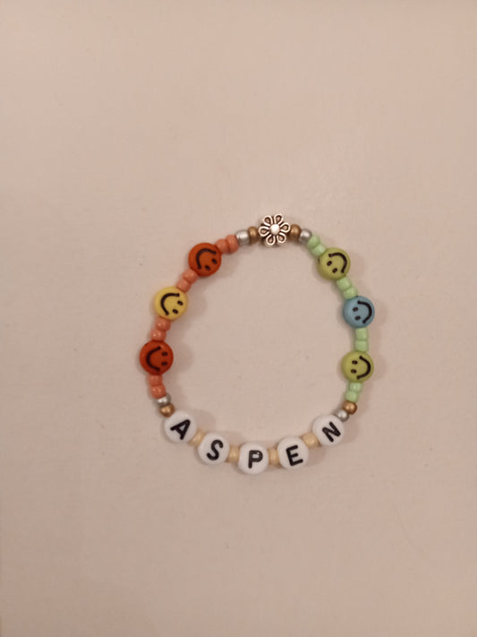 Bead/Personalized Child Bracelet