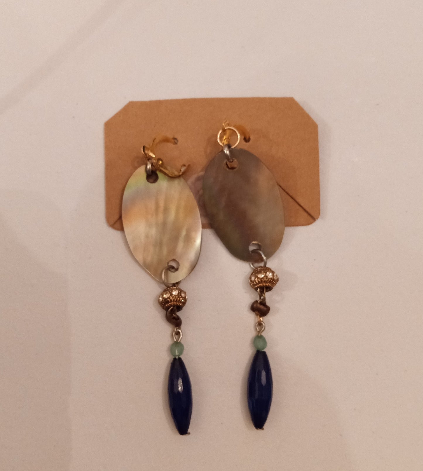 Shell/Reversible Bead Earrings