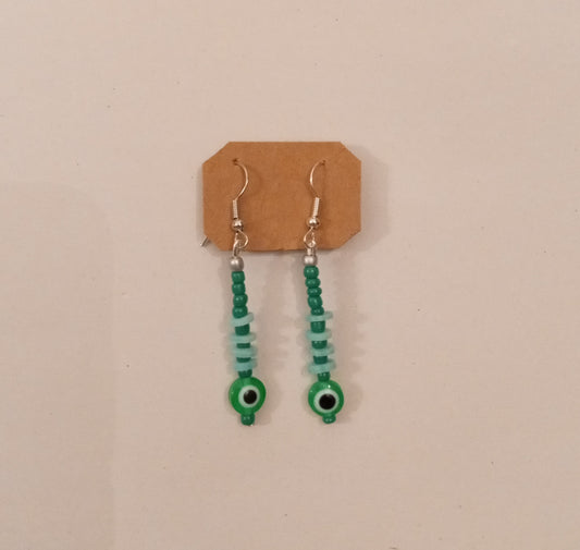 Bead/Clay Charm Earrings