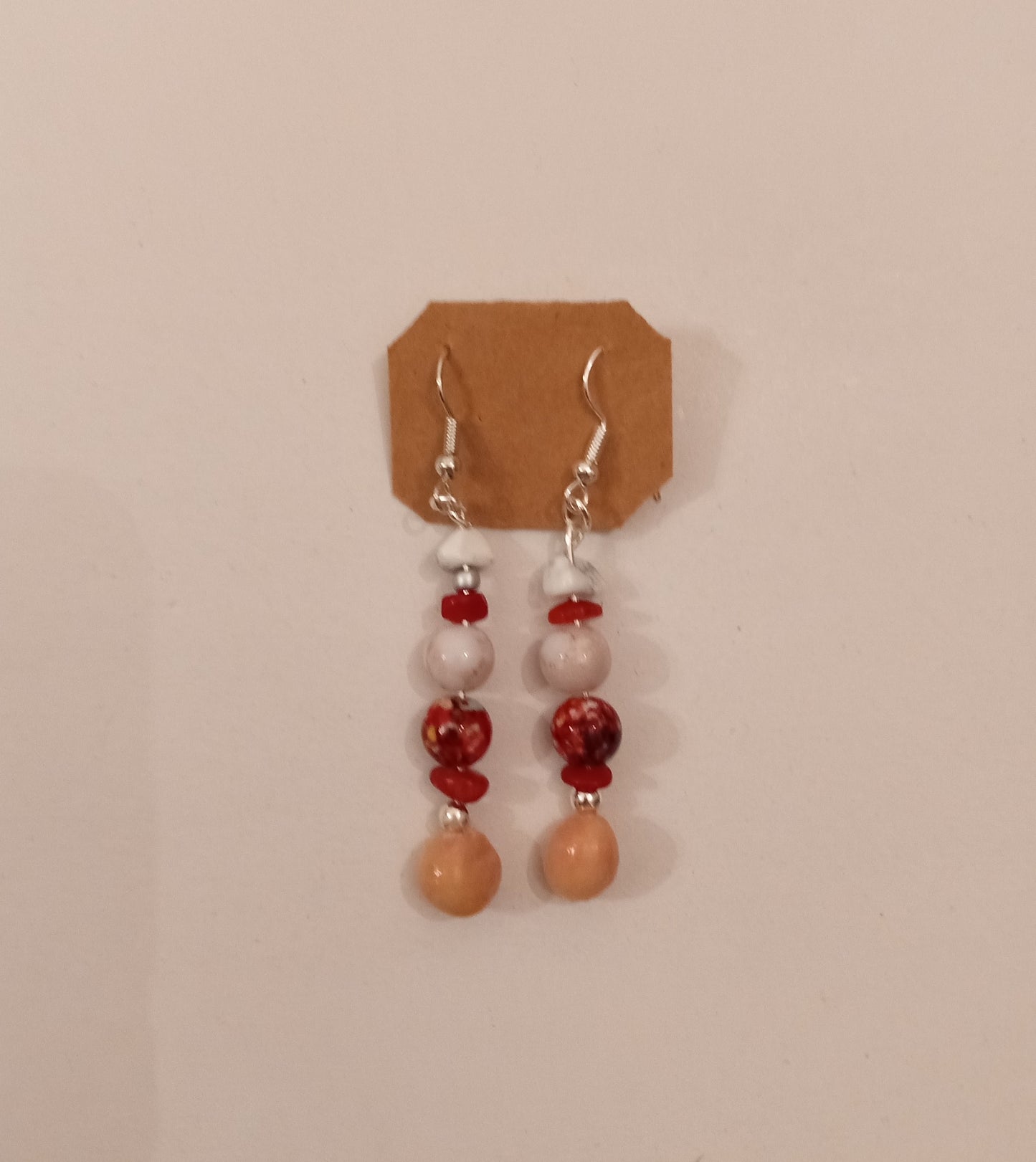 Clay/Assorted Bead Earrings